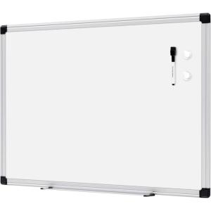 imageAmazon Basics Magnetic WhiteboardDry Erase Board 36 x 48inch Aluminum Frame SilverWhiteSilverWhite