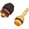 imageAmazon Basics 14Gauge Speaker Wire Cable with Banana Plug Connectors 24 Pairs  100 Feet  Black