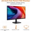 imageAmazon Basics 24 inch Gaming Monitor FHD 1080P 165Hz VESA Compatible Adaptive sync 1ms Response Black100Hz
