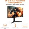 imageAmazon Basics 24 inch Gaming Monitor FHD 1080P 165Hz VESA Compatible Adaptive sync 1ms Response Black165Hz