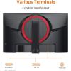 imageAmazon Basics 24 inch Gaming Monitor FHD 1080P 165Hz VESA Compatible Adaptive sync 1ms Response Black165Hz