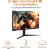 imageAmazon Basics 24 inch Gaming Monitor FHD 1080P 165Hz VESA Compatible Adaptive sync 1ms Response Black165Hz