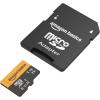imageAmazon Basics 256GB microSDXC Card with Adapter Read Speed Up to 200MBs 1Pack1TB