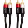 imageAmazon Basics 2Male to 2Male RCA Audio Stereo Subwoofer Cable  4 Feet ampamp Digital Optical Audio Toslink Sound Bar TV Cable  6 Feet
