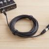 imageAmazon Basics 2Pack XLR Microphone Cable for Speaker or PA System All Copper Conductors 6MM PVC Jacket 10 Foot Black25 Feet