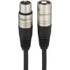 imageAmazon Basics 2Pack XLR Microphone Cable for Speaker or PA System All Copper Conductors 6MM PVC Jacket 10 Foot Black50 Feet
