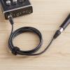 imageAmazon Basics 2Pack XLR Microphone Cable for Speaker or PA System All Copper Conductors 6MM PVC Jacket 10 Foot Black6 Feet