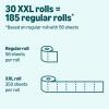 imageAmazon Basics 2Ply Soft Toilet Paper 30 Rolls 5 Packs of 6 Equivalent to 185 Regular Rolls Packaging May Vary350 sheet Pack of 30
