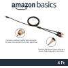 imageAmazon Basics 35mm Stereo Aux to 2 x RCA Audio Cable Adapters 4 Feet12 m for Connecting Amplifiers Speakers with GoldPlated Plugs Black4 Feet