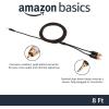 imageAmazon Basics 35mm Stereo Aux to 2 x RCA Audio Cable Adapters 4 Feet12 m for Connecting Amplifiers Speakers with GoldPlated Plugs Black8 Feet