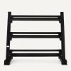 imageAmazon Basics 3Tier Adjustable Dumbbell Weight Rack Stand Only Black