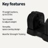 imageAmazon Basics 55 Pound Adjustable Dumbbell55 lb