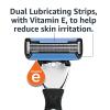 imageAmazon Basics 5Blade MotionSphere Mens Razor with Dual Lubrication and Precision Trimmer 17 Piece Set 1 Handle ampamp 16 Cartridges Black1 Count Pack of 1