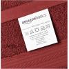 imageAmazon Basics 6 Piece hand towels for bathroom Fade Resistant 100 Cotton Hand Towels soft absorbent bathroom hand towels 6  Pack 26x16 Navy BlueCrimson