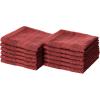 imageAmazon Basics 6 Piece hand towels for bathroom Fade Resistant 100 Cotton Hand Towels soft absorbent bathroom hand towels 6  Pack 26x16 Navy BlueCrimson