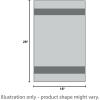 imageAmazon Basics 6 Piece hand towels for bathroom Fade Resistant 100 Cotton Hand Towels soft absorbent bathroom hand towels 6  Pack 26x16 Navy BlueGray