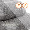 imageAmazon Basics 6 Piece hand towels for bathroom Fade Resistant 100 Cotton Hand Towels soft absorbent bathroom hand towels 6  Pack 26x16 Navy BlueGray