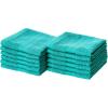 imageAmazon Basics 6 Piece hand towels for bathroom Fade Resistant 100 Cotton Hand Towels soft absorbent bathroom hand towels 6  Pack 26x16 Navy BlueTeal