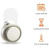 imageAmazon Basics 60Pack Hearing Aid Size 312 ZincAir Batteries 145 Volt Brown Tab 4Year Shelf Life ChildSafe Package Use Scissors to OpenSize 312