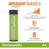 imageAmazon Basics 8Pack Rechargeable AA NiMH Batteries 2000 mAh 12V Recharge up to 1000x Times PreCharged24 Count Pack of 1