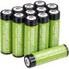 imageAmazon Basics 8Pack Rechargeable AAA NiMH HighCapacity Batteries 850 mAh 12V Recharge up to 500x Times PreCharged24 Count Pack of 1