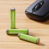 imageAmazon Basics 8Pack Rechargeable AAA NiMH HighCapacity Batteries 850 mAh 12V Recharge up to 500x Times PreCharged4 Count Pack of 1