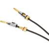 imageAmazon Basics Banana Plug 16AWG Speaker Cable Wire CL2 Rated with GoldPlated BananaTip Plugs 4mm 999 OxygenFree Stranded Copper Wire 3 foot BlackBlack