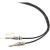 imageAmazon Basics Banana Plug 16AWG Speaker Cable Wire CL2 Rated with GoldPlated BananaTip Plugs 4mm 999 OxygenFree Stranded Copper Wire 3 foot BlackBlack