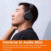 imageAmazon Basics Bluetooth Headphones Wireless with Microphone On Ear 35 Hour Playtime Foldable One Size Collapsible Travel Friendly Black