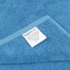 imageAmazon Basics Cotton Washcloths QuickDry 12quot x 12quot 12Pack WhiteLake Blue