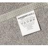 imageAmazon Basics Cotton Washcloths QuickDry 12quot x 12quot 12Pack WhitePlatinum