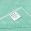 imageAmazon Basics Cotton Washcloths QuickDry 12quot x 12quot 12Pack WhiteSeafoam Green