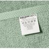 imageAmazon Basics Cotton Washcloths QuickDry 12quot x 12quot 12Pack WhiteSeafoam Green