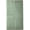 imageAmazon Basics Cotton Washcloths QuickDry 12quot x 12quot 12Pack WhiteSeafoam Green