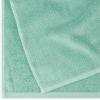 imageAmazon Basics Cotton Washcloths QuickDry 12quot x 12quot 12Pack WhiteSeafoam Green