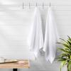 imageAmazon Basics Cotton Washcloths QuickDry 12quot x 12quot 12Pack WhiteWhite
