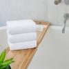 imageAmazon Basics Cotton Washcloths QuickDry 12quot x 12quot 12Pack WhiteWhite