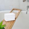 imageAmazon Basics Cotton Washcloths QuickDry 12quot x 12quot 12Pack WhiteWhite