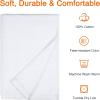 imageAmazon Basics Cotton Washcloths QuickDry 12quot x 12quot 12Pack WhiteWhite