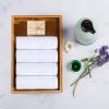 imageAmazon Basics Cotton Washcloths QuickDry 12quot x 12quot 12Pack WhiteWhite