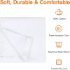 imageAmazon Basics Cotton Washcloths QuickDry 12quot x 12quot 12Pack WhiteWhite
