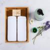 imageAmazon Basics Cotton Washcloths QuickDry 12quot x 12quot 12Pack WhiteWhite