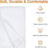 imageAmazon Basics Cotton Washcloths QuickDry 12quot x 12quot 12Pack WhiteWhite
