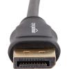 imageAmazon Basics DisplayPort to DisplayPort HD Display Cable  6 ft 52 count Black1Pack