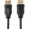 imageAmazon Basics DisplayPort to DisplayPort HD Display Cable  6 ft 52 count Black1Pack