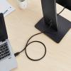 imageAmazon Basics DisplayPort to DisplayPort HD Display Cable  6 ft 52 count Black1Pack