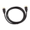 imageAmazon Basics DisplayPort to DisplayPort HD Display Cable  6 ft 52 count BlackCase of 52