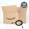 imageAmazon Basics DisplayPort to HDMI Cable UniDirectional 4K30Hz 1920x1200 1080p 6 ft Black10Pack