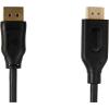 imageAmazon Basics DisplayPort to HDMI Cable UniDirectional 4K30Hz 1920x1200 1080p 6 ft Black5Pack