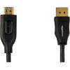 imageAmazon Basics DisplayPort to HDMI Cable UniDirectional 4K30Hz 1920x1200 1080p 6 ft Black5Pack